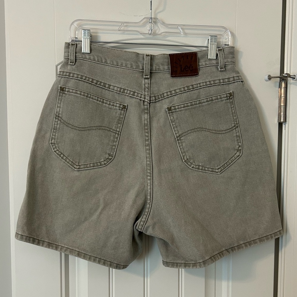 Lee Riveted Denim Shorts - Picture 2 of 2